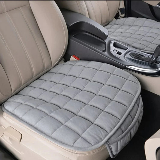 Housse de siège de voiture, coussin chaud d'hiver, antidérapant, universel, pour chaise avant, coussin respirant pour véhicule, protection automobile