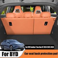 Coussin de protection anti-rayures pour dossier de siège arrière BYD Sealion 7 Sea lion 07 EV 2024 2025, deuxième rangée