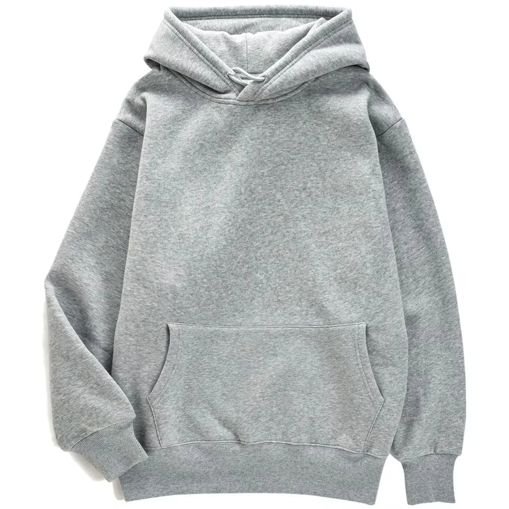 100% coton hommes sport mode nouveau plaine quatre saisons peut porter un pull à capuche décontracté
