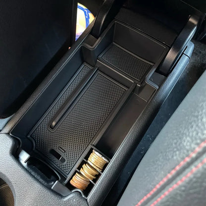 Boîte de rangement d'accoudoir de Console centrale de voiture, emballage d'articles divers, pour Mercedes Benz GLA X156 A B classe W176 W246 MB A180 B200 GLA250 AMG