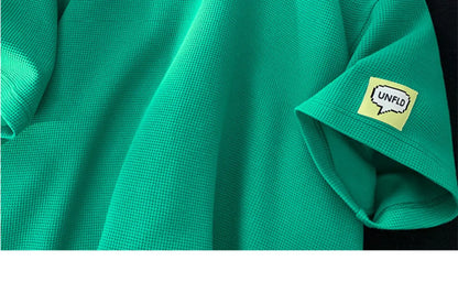 T-shirt léger à manches courtes pour homme, respirant, décontracté, tendance, été, jeune, polyvalent, coupe ample, col rond