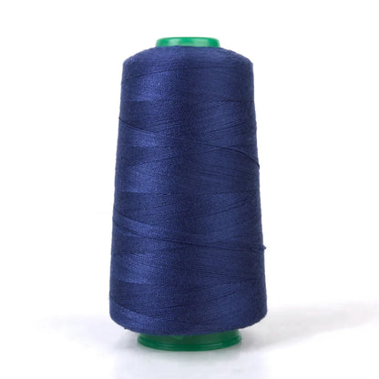 Fil de Polyester solide à coudre, 3000 Yards, 20S/2, toile d'ameublement, tapisserie, pantalons, chaussures, accessoires d'artisanat du cuir