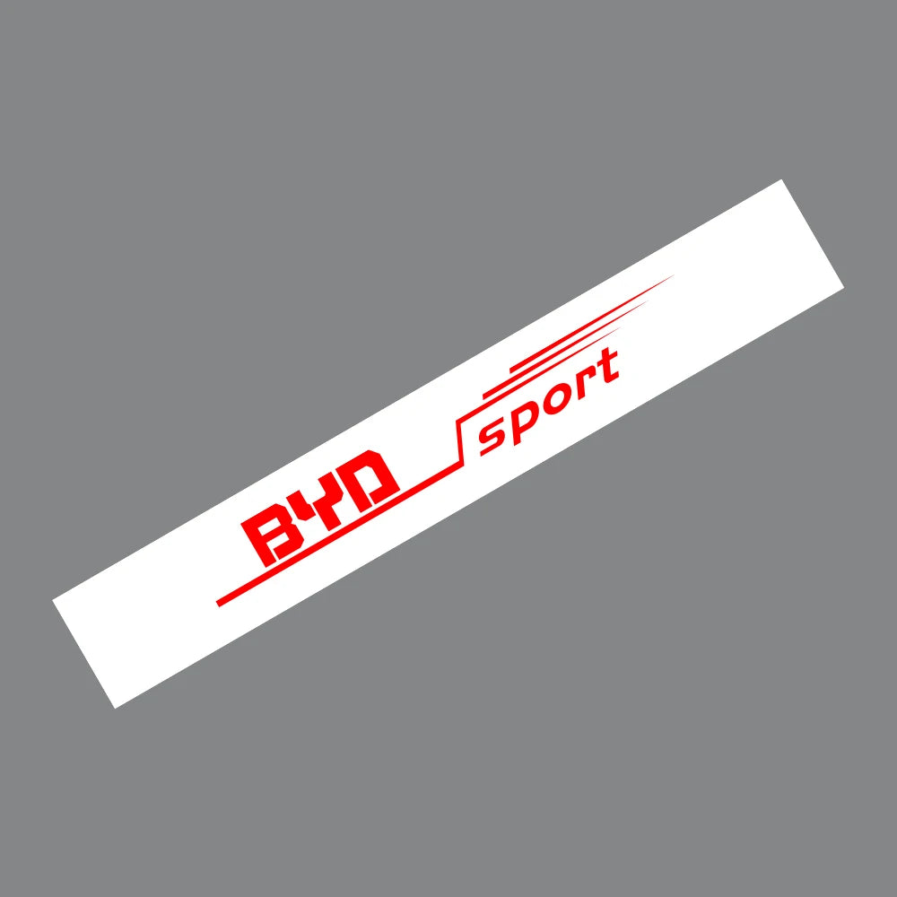 Autocollant en vinyle pour pare-brise de voiture, décalcomanie de décoration, accessoires de réglage automatique pour BYD F3 E6 Yuan Plus Atto F0 G3 I3 Ea1 Song Max Tang Dmi