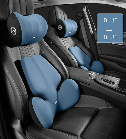 Coussin de dossier électrique pour siège de voiture, massage, sauna, soutien lombaire, vibration de la taille, oreiller cervical, accessoires intérieurs