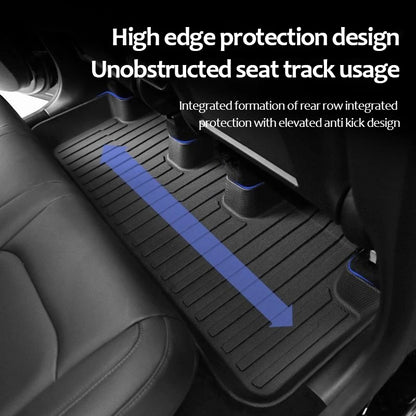 Tapis de sol de voiture LHD pour BAIC Beijing X7, Accessoires 7 X75 2020-2026 2023 2024, imperméables, en cuir, TPE
