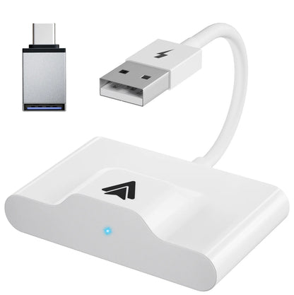 Adaptateur CarPlay sans fil IOS ou Android Auto sans fil 5G WiFi type-c USB Plug Play CarPlay sans fil