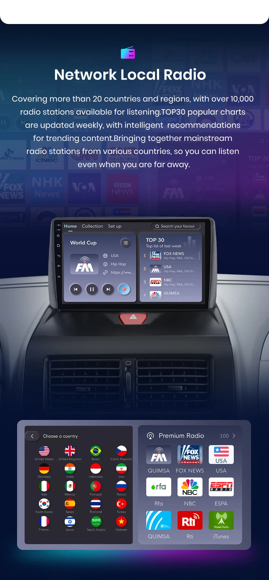 Junsun-V1 AI Voice Wireless CarPlay Android Auto Radio, KIT Rods 2007, 2008, 2009, 2010-2016, 4G, Système intelligent de voiture, GPS