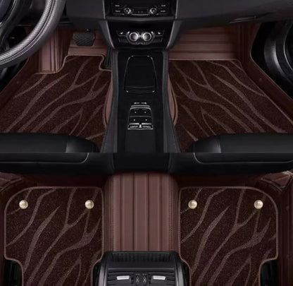 Tapis de pied de voiture en cuir, vente directe en gros