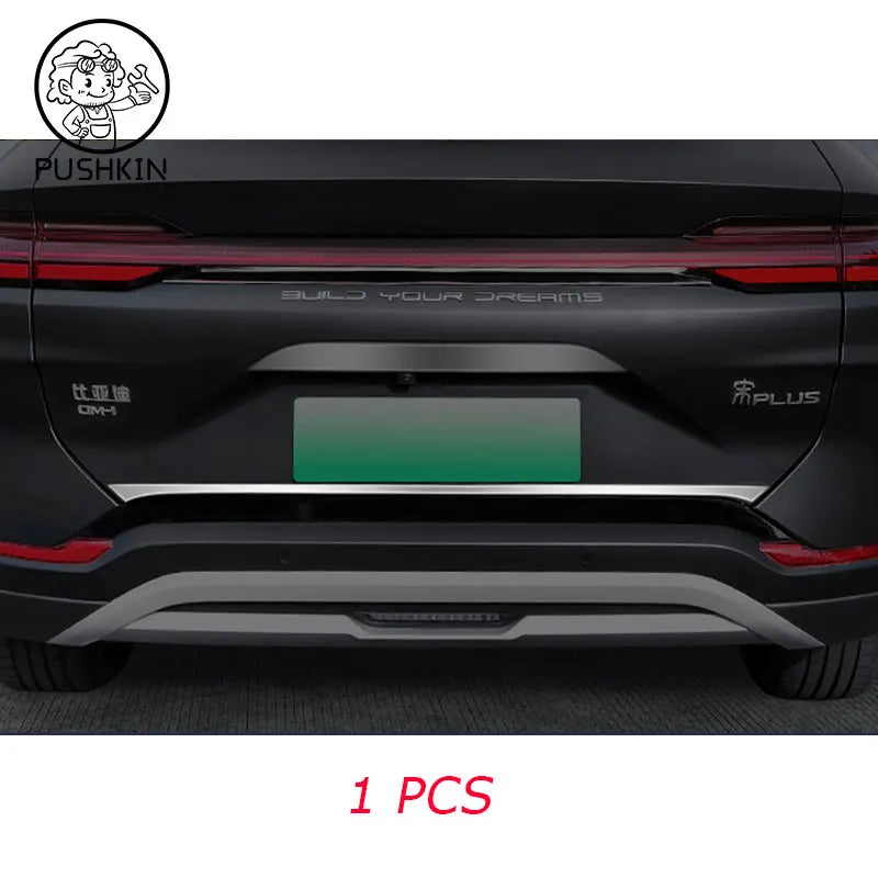 Décoration de coffre de porte arrière de voiture, style pour BYD SEALION 6 EV BYD Seal U 2024 2025, accessoires extérieurs automobiles