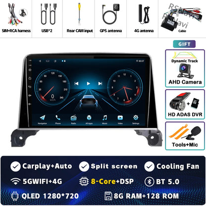 Autoradio Android 15 Carplay pour Peugeot 5008 4008 3008 2017 2018 2019 2020 lecteur vidéo multimédia Navigation GPS stéréo DVD BT
