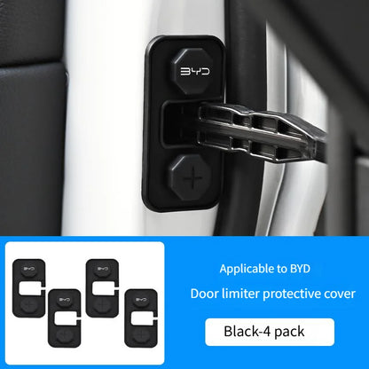 Convient au limiteur de porte automatique BYD, matériau en silicone antirouille, résistant à la pluie, facile à installer et à protéger votre voiture