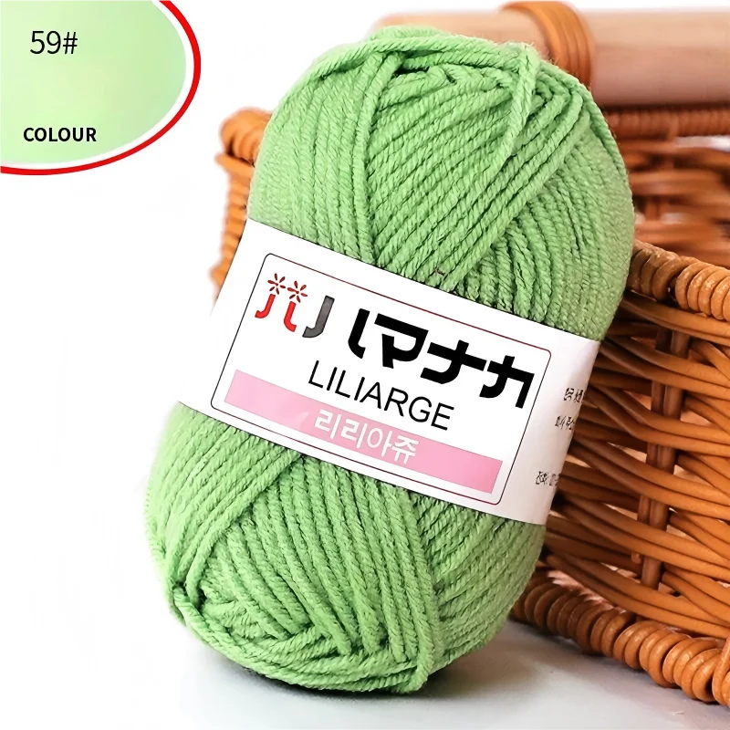 Fil à tricoter en coton doux et épais pour bébé, fil de velours en fibres épaisses pour tricot à la main, fil à crocheter pour pull DIY