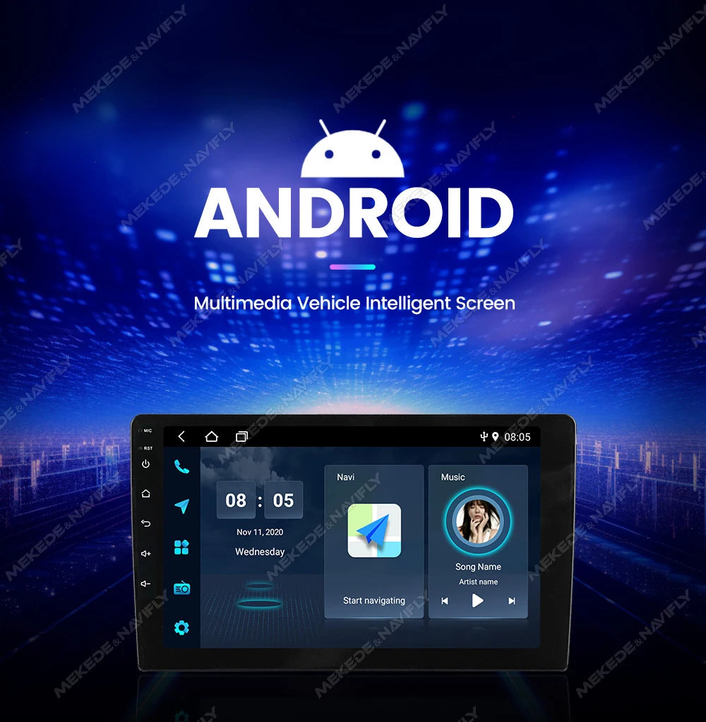 Carplay sans fil Autoradio 2G+32G Pour Seat Leon 2 MK2 2005 2006 2007 2008-2012 Android 14 Navigation GPS Lecteur vidéo multimédia pour voiture