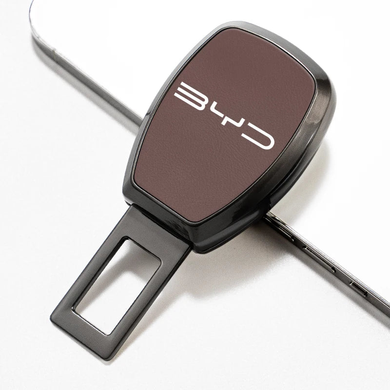 Boucle d'extension de ceinture de sécurité de voiture, accessoires de couverture de ceinture de sécurité pour BYD Atto E6 Tang E3 E9 F3 Song F3R Qing Yuan D1 S6 F0 E5 E2 E1