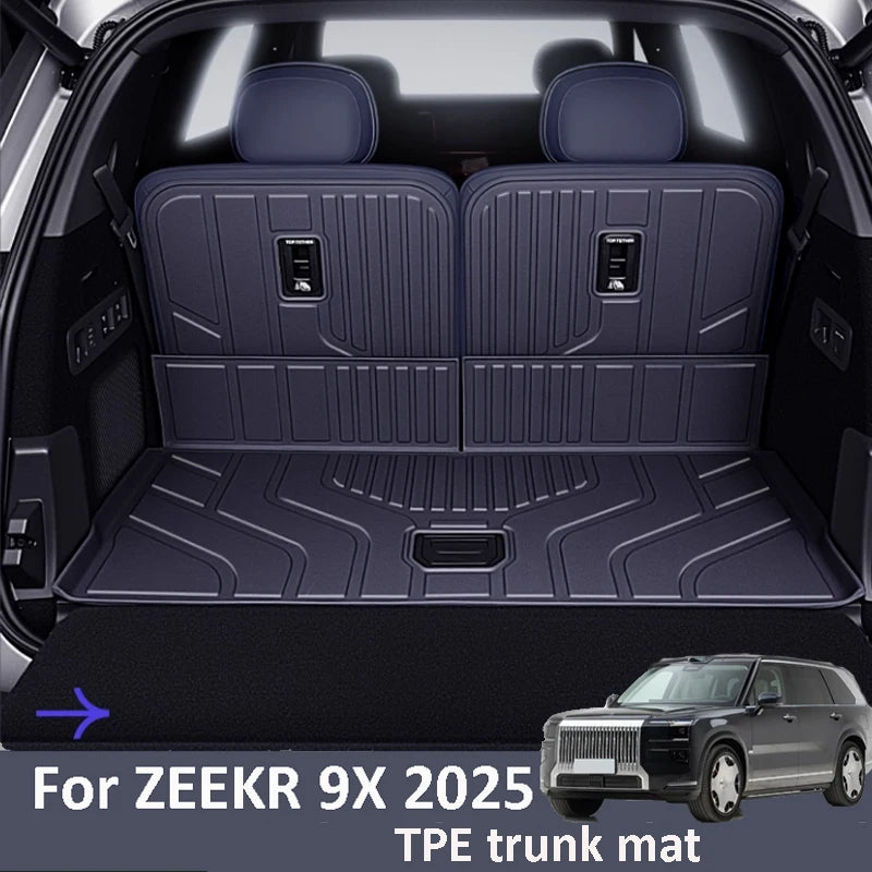 Coussin de coffre en matériau TPE pour voiture Zeekr 9X EX1H 2025 2026, accessoires d'intérieur, Protection résistante aux rayures et à l'usure