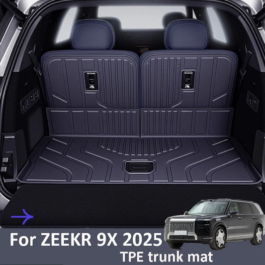 Coussin de coffre en matériau TPE pour voiture Zeekr 9X EX1H 2025 2026, accessoires d'intérieur, Protection résistante aux rayures et à l'usure