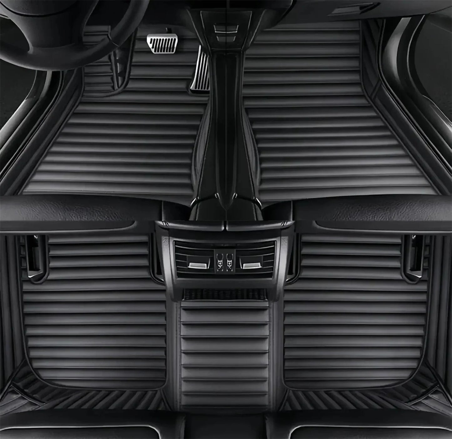 Tapis de sol de voiture en cuir pour BYD Yangwang U8 2023 2024 2025 2026, ensemble complet imperméable pour tous les temps