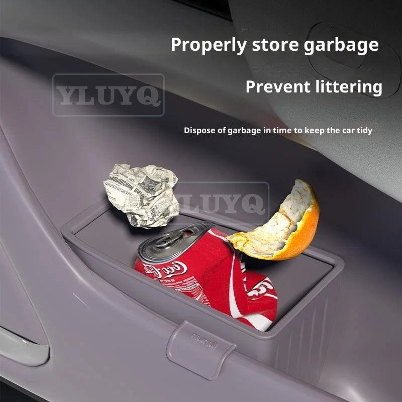 ZEEKR 7X poubelle de voiture, boîte de rangement de parapluie de porte de voiture, boîte de rangement étanche en Silicone, pièces de Modification d'accessoires de voiture