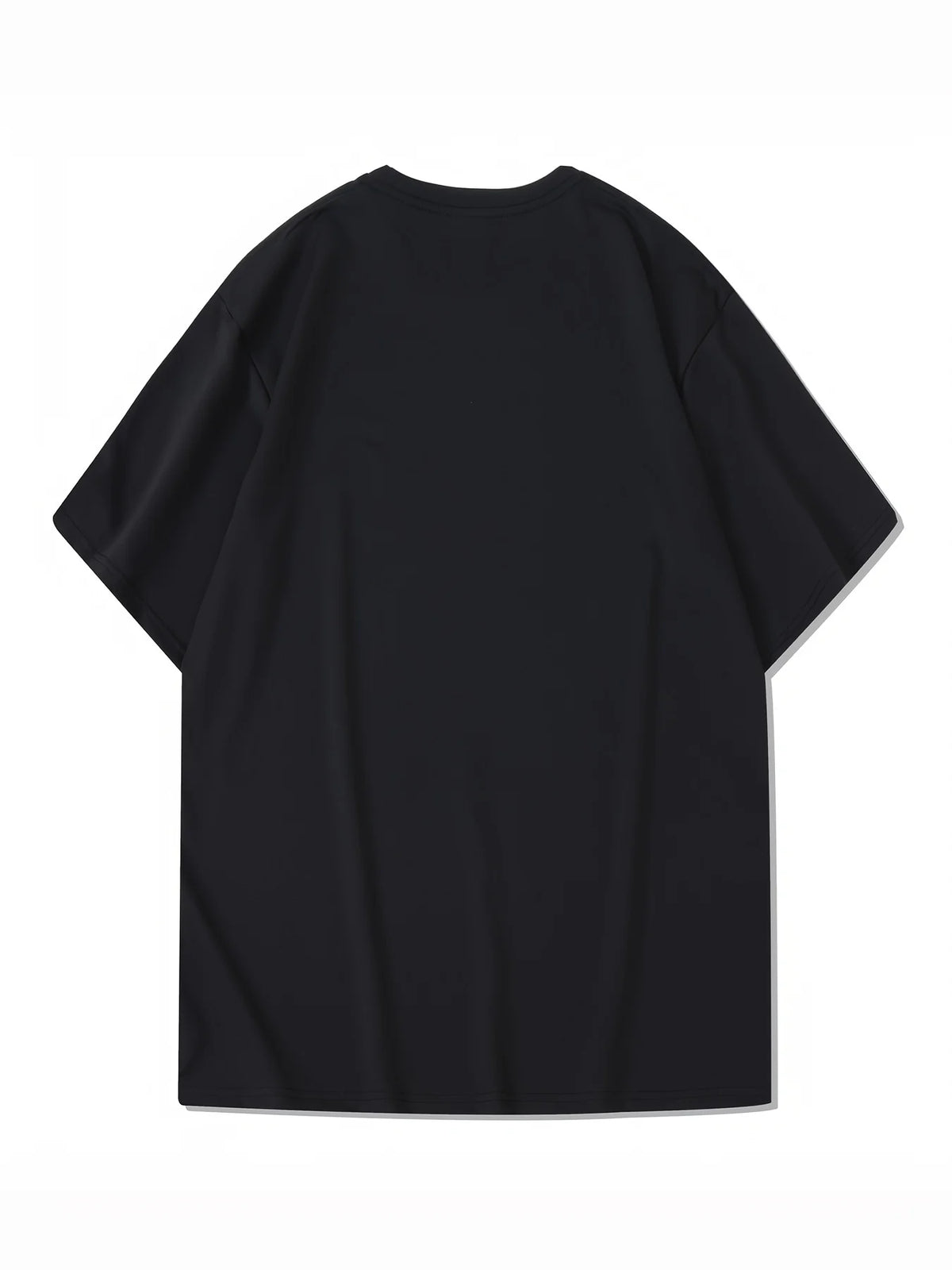 T-shirt à manches courtes et col rond pour hommes, 100% pur coton, à la mode, sport décontracté, ample, imprimé montagne, été