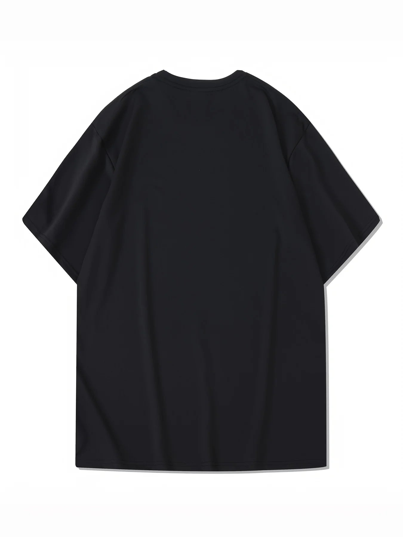 T-shirt à manches courtes et col rond pour hommes, 100% pur coton, à la mode, sport décontracté, ample, imprimé montagne, été