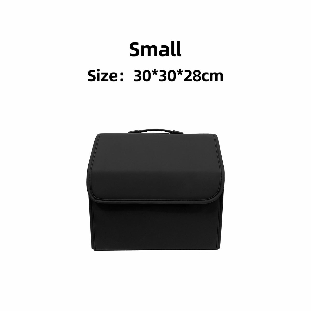 Boîte de rangement en cuir PU, organisateur de rangement de coffre de voiture pliable polyvalent, organisateur de coffre de voiture, rangement d'accessoires automobiles
