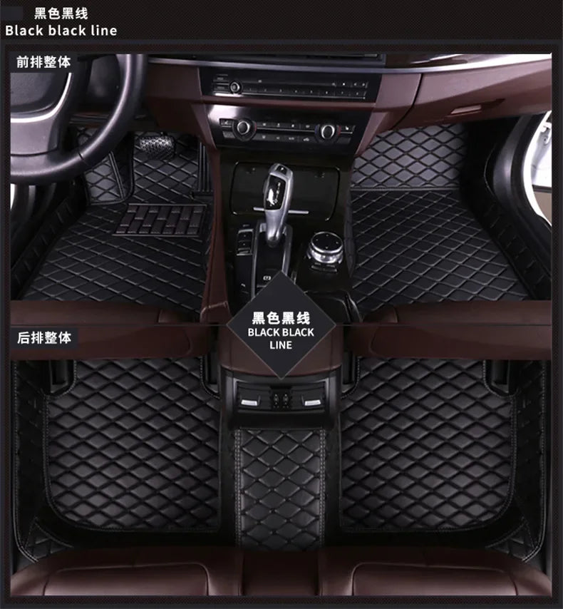 Tapis de sol de voiture d'origine pour Lynk & Co 01 2021, coussinets de pied automobiles personnalisés, couverture de tapis d'automobile, tapis de coffre intérieur
