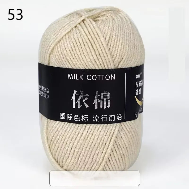 Nouveau 10 pièces série rose fil lait coton fil combinaison Crochet tricot fil ensemble pour bricolage à la main artisanat pull écharpe tricot