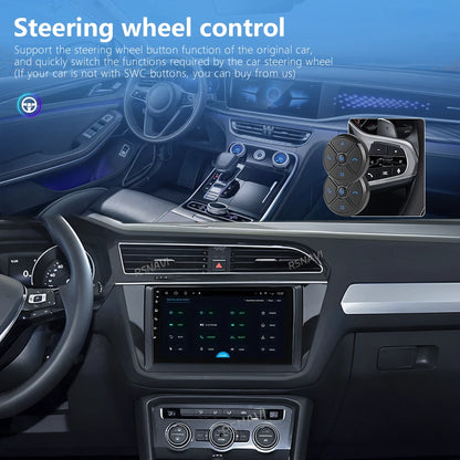 Android 15 Carplay Auto 2K écran autoradio lecteur multimédia pour Volkswagen Tiguan 2 Mk 2016 2017-2019 2 din Autoradio stéréo