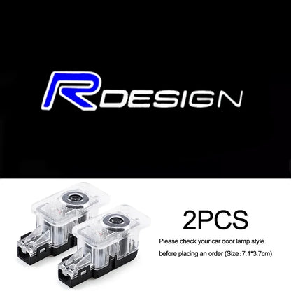 Lumière de Projection LED pour porte de voiture, lumière de bienvenue pour Volvo XC90 V90 V60 XC60 V40 S80 S60 S90 C40 XC40 V70 XC70 C30 C70 E