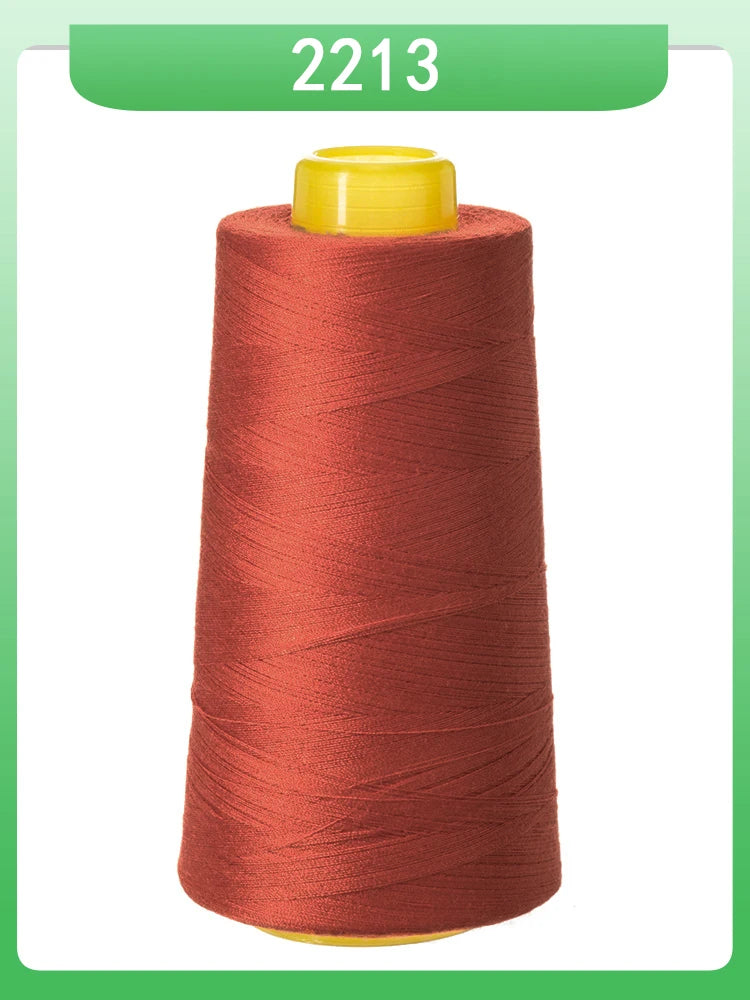 Fil à coudre ultra-fin 602-fil en polyester semblable à la soie à grande vitesse 60s/2 5000m, pour machine à broder et travaux d'aiguille délicats
