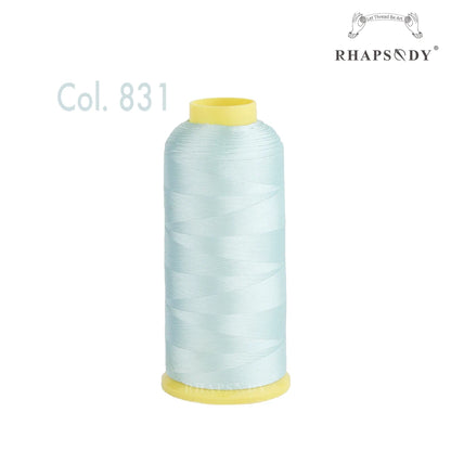 Fil à broder en Polyester 5000m 40WT, pour Machine à broder Brother Singer Janome Babylock, couture à domicile 120D/2 variétés de couleurs