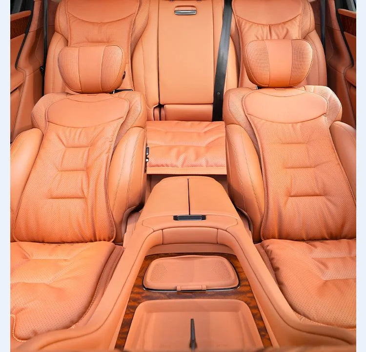 Housse de siège de voiture universelle en cuir, housse de coussin de taille pour siège de voiture, quatre saisons, coussin de Protection pour sièges intérieurs automobiles, accessoire de voiture
