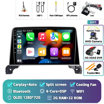 Android 15 Carplay Auto 2K écran autoradio multimédia lecteur vidéo pour Peugeot 5008 4008 3008 2017 - 2020 2din Autoradio stéréo