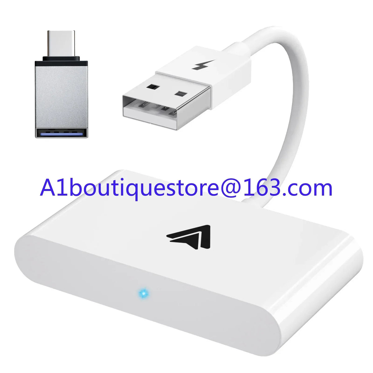 Adaptateur Apple de haute qualité sans fil Ai Carplay filaire vers sans fil Apple Auto Carplay Dongle pour Oem Carplay Apple Auto