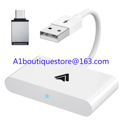 Adaptateur Apple de haute qualité sans fil Ai Carplay filaire vers sans fil Apple Auto Carplay Dongle pour Oem Carplay Apple Auto