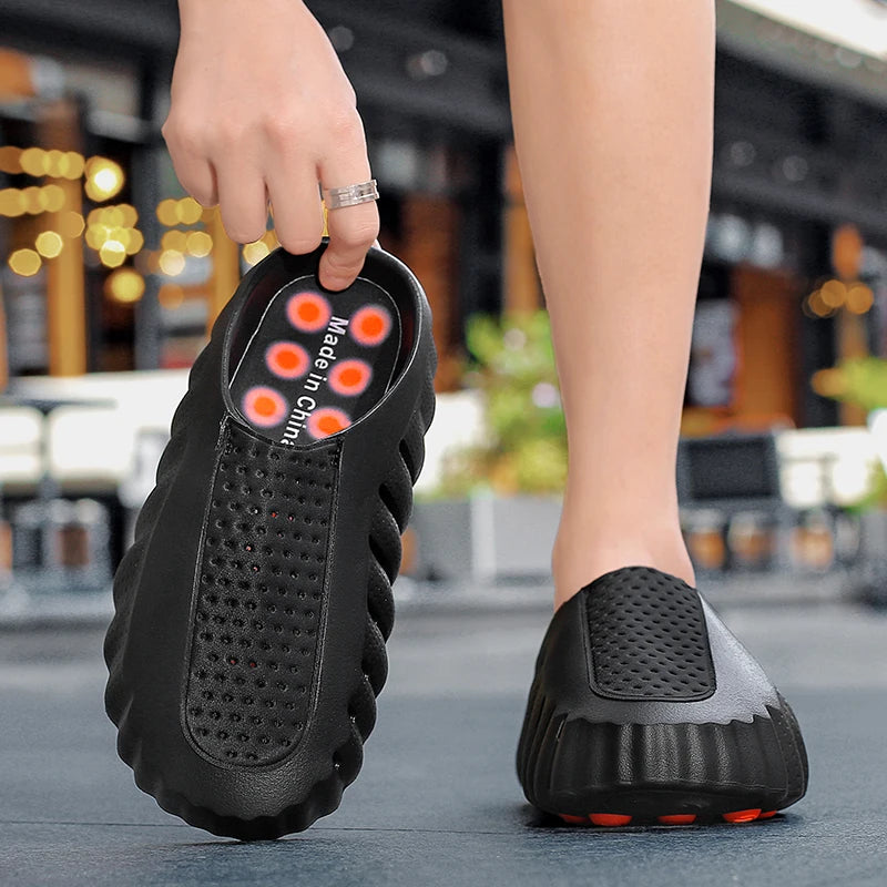 Nouvelles pantoufles de massage EVA légères pour hommes et femmes 2026 – Chaussures décontractées de sport pour couple, idéales pour la plage et l'extérieur