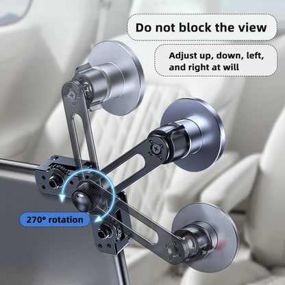 TEEQ-Support de Téléphone Magnétique Réglable pour Écran de Voiture, Accessoires de Cadre pour Nouveau Zeekr 001/House/ 009/X