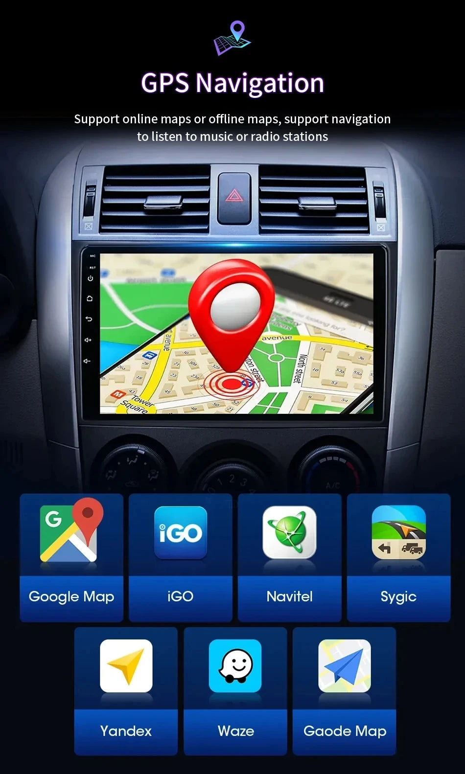 Autoradio Android pour Mitsubishi Pajero 2, V30, V40, V20, 1991-2004, 4G, WIFI, lecteur de limitation, GPS, CarPlay sans fil