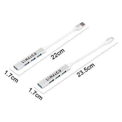 Chargeur HUB USB 4 en 1 pour voiture, câble d'alimentation de Type C, accessoires automobiles pour Geely Lynk & co 01 05 03 09 02 04 06 07 08