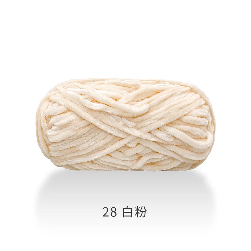 Fil à tricoter 100g, fil de glace douce, fil de coton tricoté à la main pour écharpe, Crochet de bricolage tricoté à la main