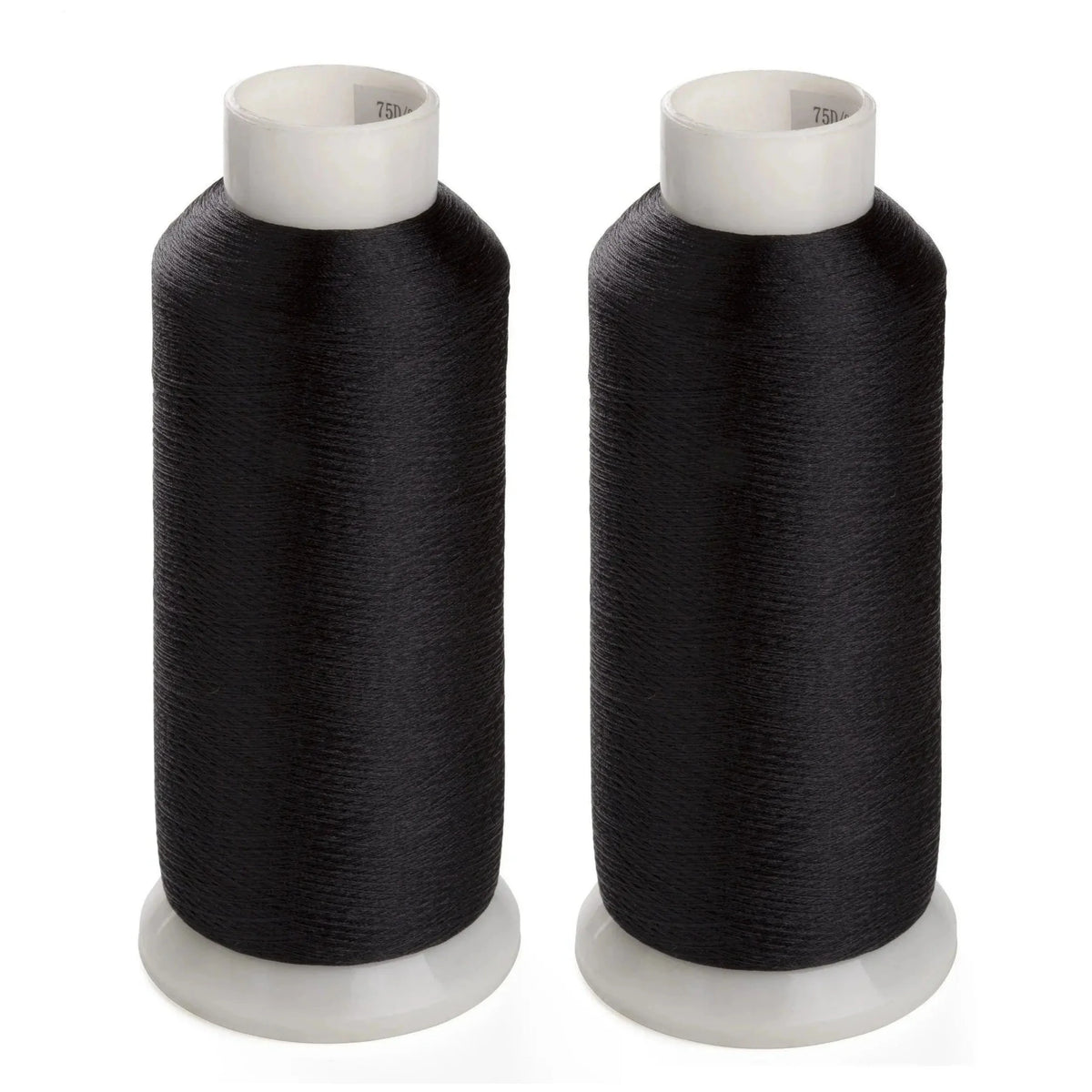 Simthread 2 bobines blanc et noir 5000M 60wt filetage de remplissage de canette