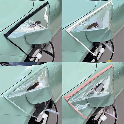 Housse de Protection universelle contre la pluie pour Port de chargement de véhicule, nouvelle énergie, Protection contre la poussière extérieure, étanche, pour pistolet de chargeur