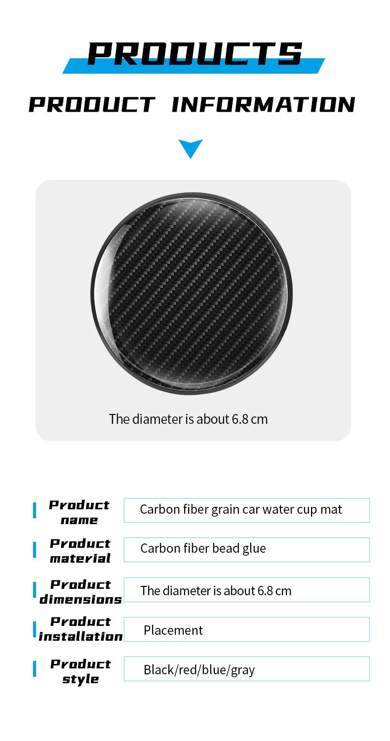 Tapis de dessous de verre antidérapant pour tasse d'eau de voiture, 2 pièces, pour Chery Jaecoo J7 J8 7 Tiggo 8plus 8 5 Plus 7pro Max Omoda 5 C5 Arrizo