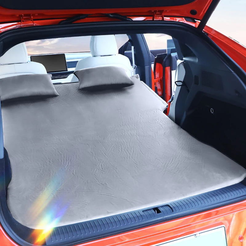 Matelas Gonflable en Tissu Suédé Spécial, Doublure Cargo, Lit de Voyage pour Voiture, Camping en Plein Air, Xpeng G9 G6 G3