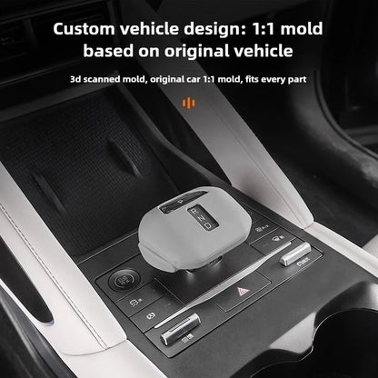 Couvercle de boîte d'accoudoir en Silicone pour Yuan UP 2024, étui de protection antidérapant résistant aux rayures, accessoires de voiture
