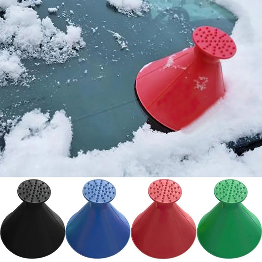 Dissolvant de neige pour voiture, entonnoir multifonction pour ravitaillement d'huile, pelle de pare-brise, dégivrage, pelle à neige, grattoir à glace pour voitures, hiver