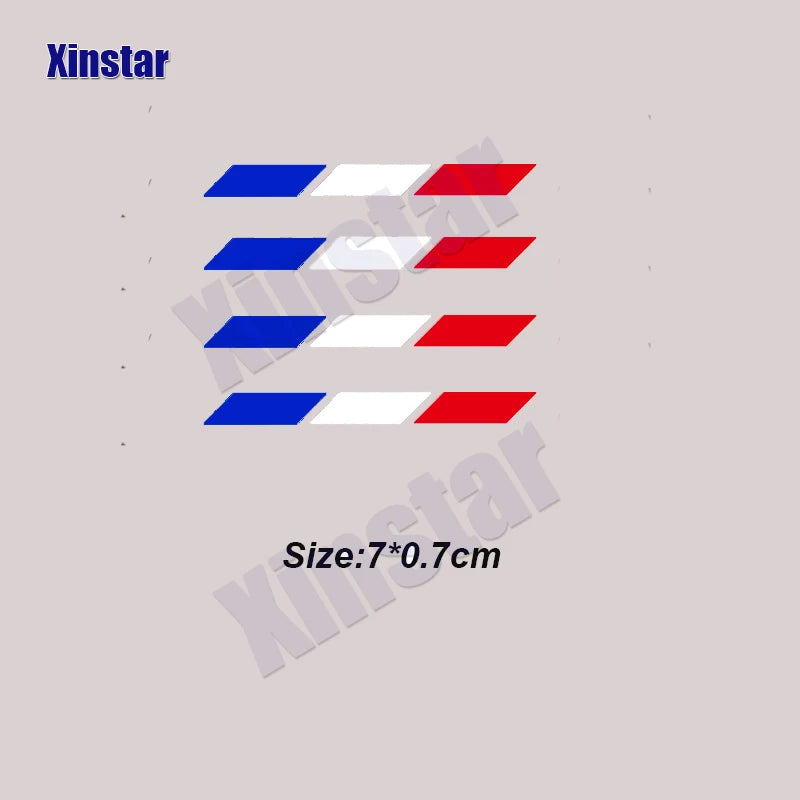 Autocollant de carrosserie de voiture en vinyle, 4 pièces, pour citroën DS DS3 DS4 DS5 DS6 DS7 DS9 C2 C8 CACTUS AMI, accessoires automobiles