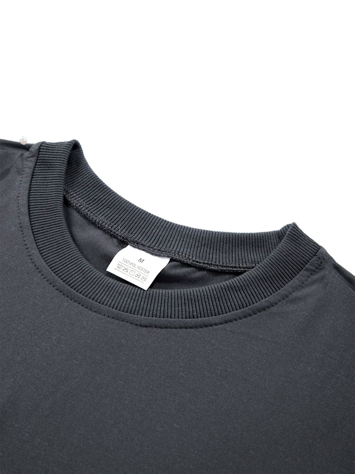 T-shirts à manches longues pour hommes, décontractés, col rond, évacuant l'humidité, hauts de sport pour hommes, confortables et polyvalents