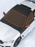 Couverture de pare-brise de voiture, bouclier de neige imperméable, auvent d'extérieur d'hiver, demi-couvercle de protection, pare-soleil de fenêtre avant externe