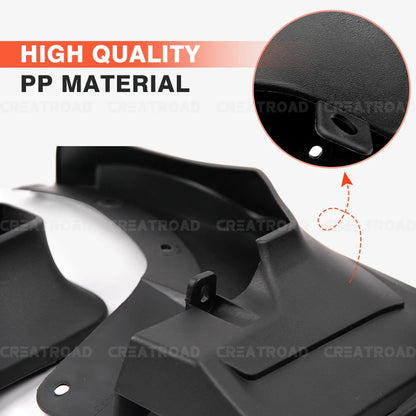 Garde-boue ABS durables pour Changan CS75 PLUS 2023 – 2024, 4 pièces, garde-boue de voiture, installation facile, accessoires automobiles